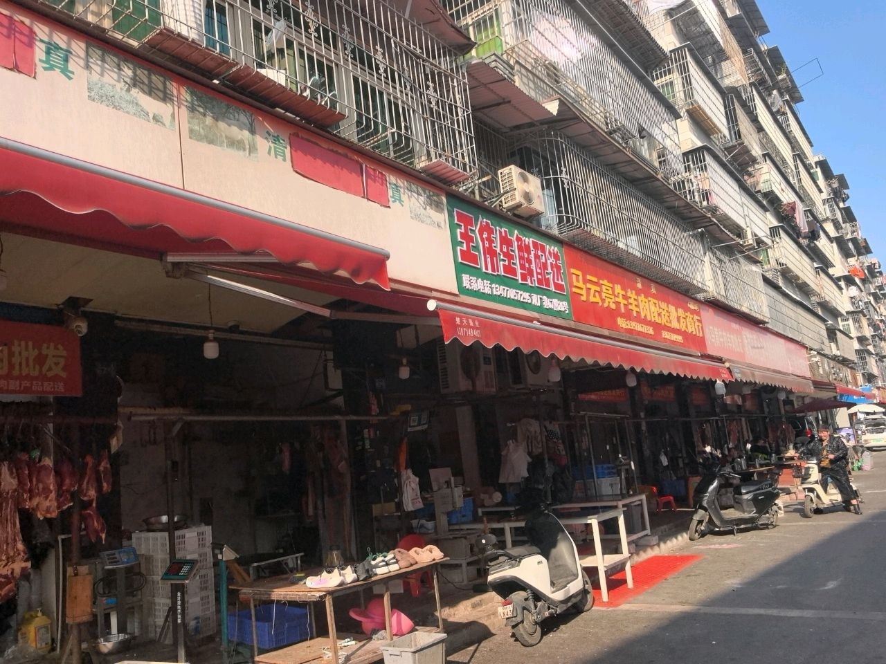 马云杰清真土黄牛肉羊肉批发经营