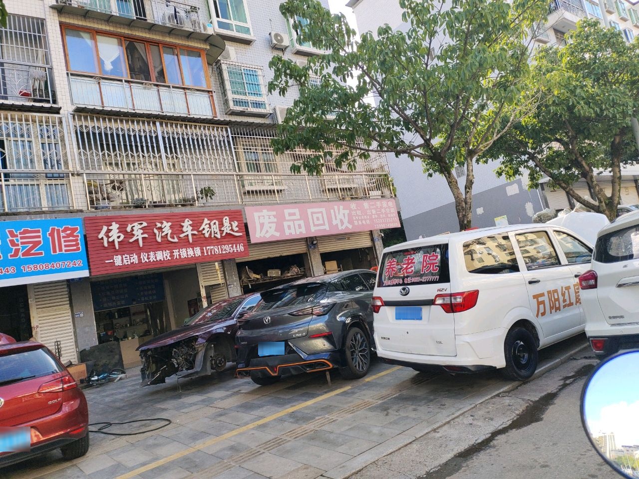 伟军汽车钥匙(仪陇店)