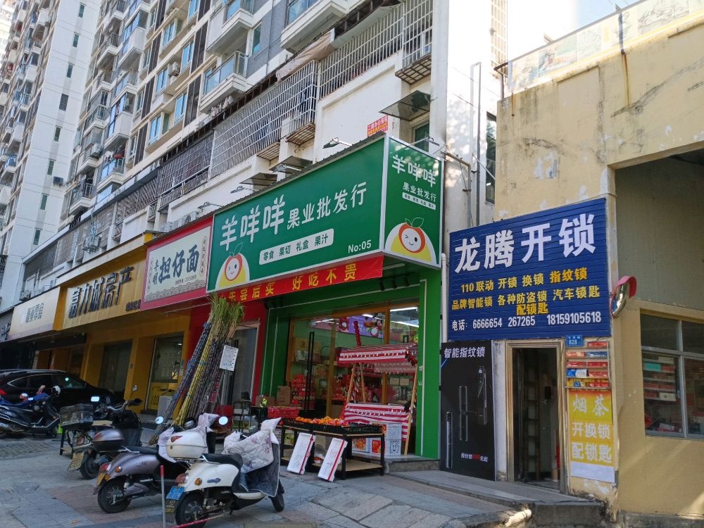 龙腾开锁(万通花园店)