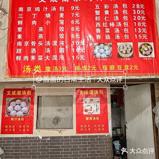 文成南京鸡汁汤包