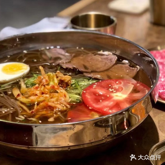 清潭谷韩式料理店。
