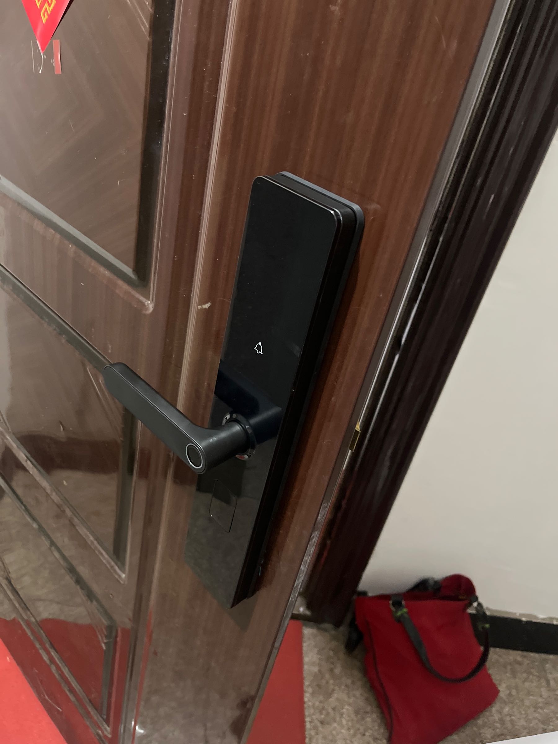 小超开锁换锁指纹锁