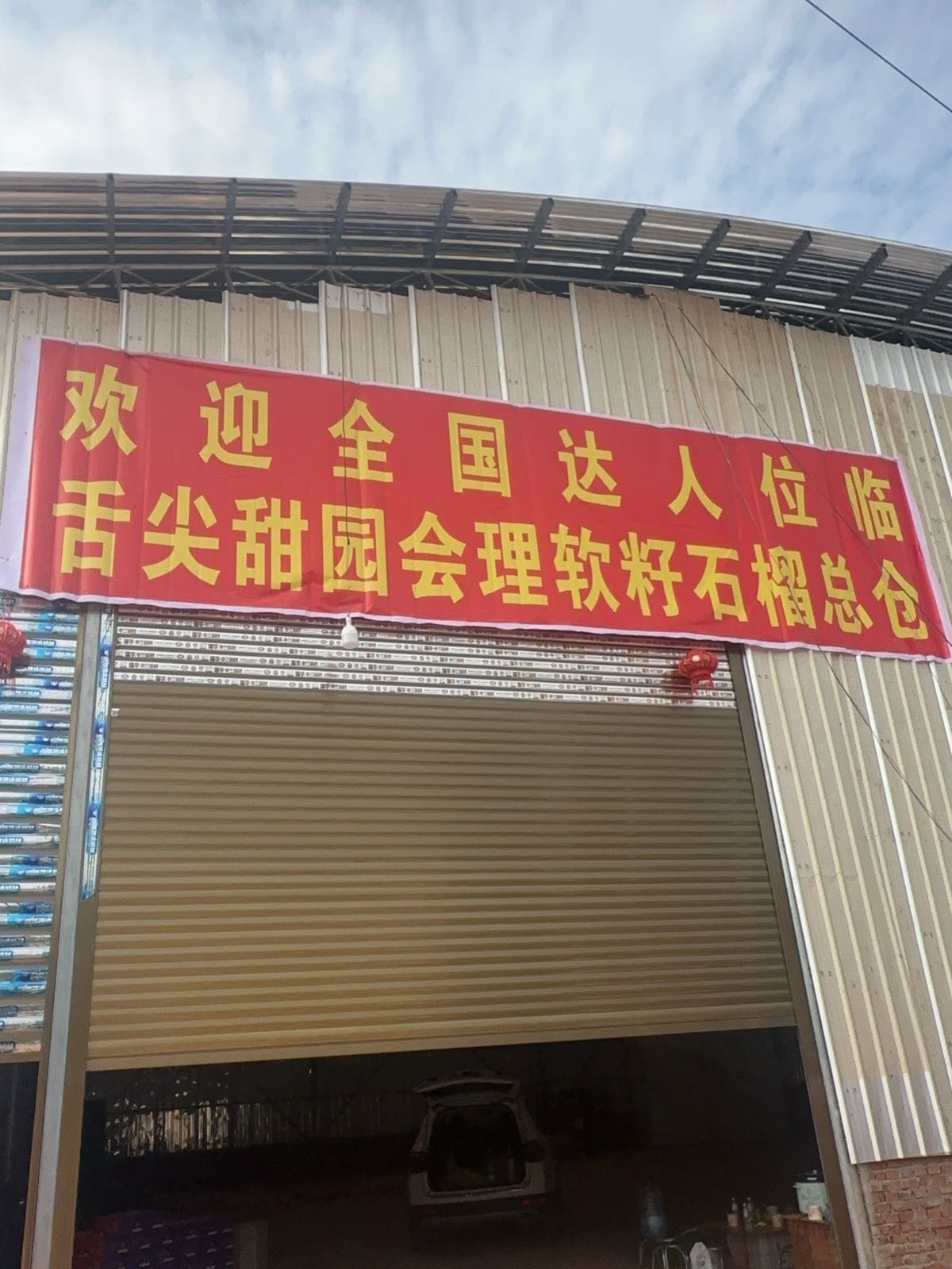舌尖甜园会理软籽石榴总仓