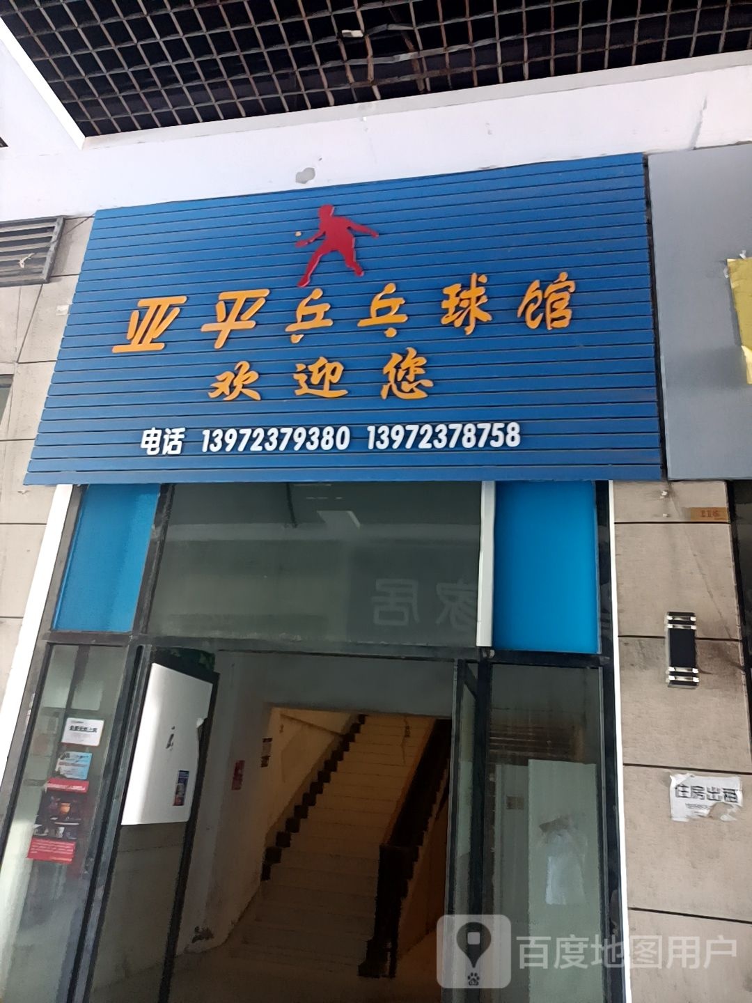 亚平乒乓球台(才知文化商业广场店)