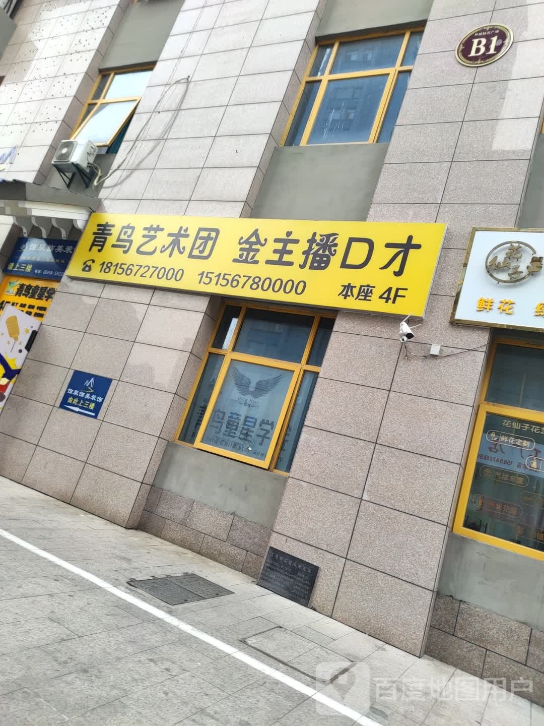 青鸟美术团金主播口才(亳州外经钻石广场店)