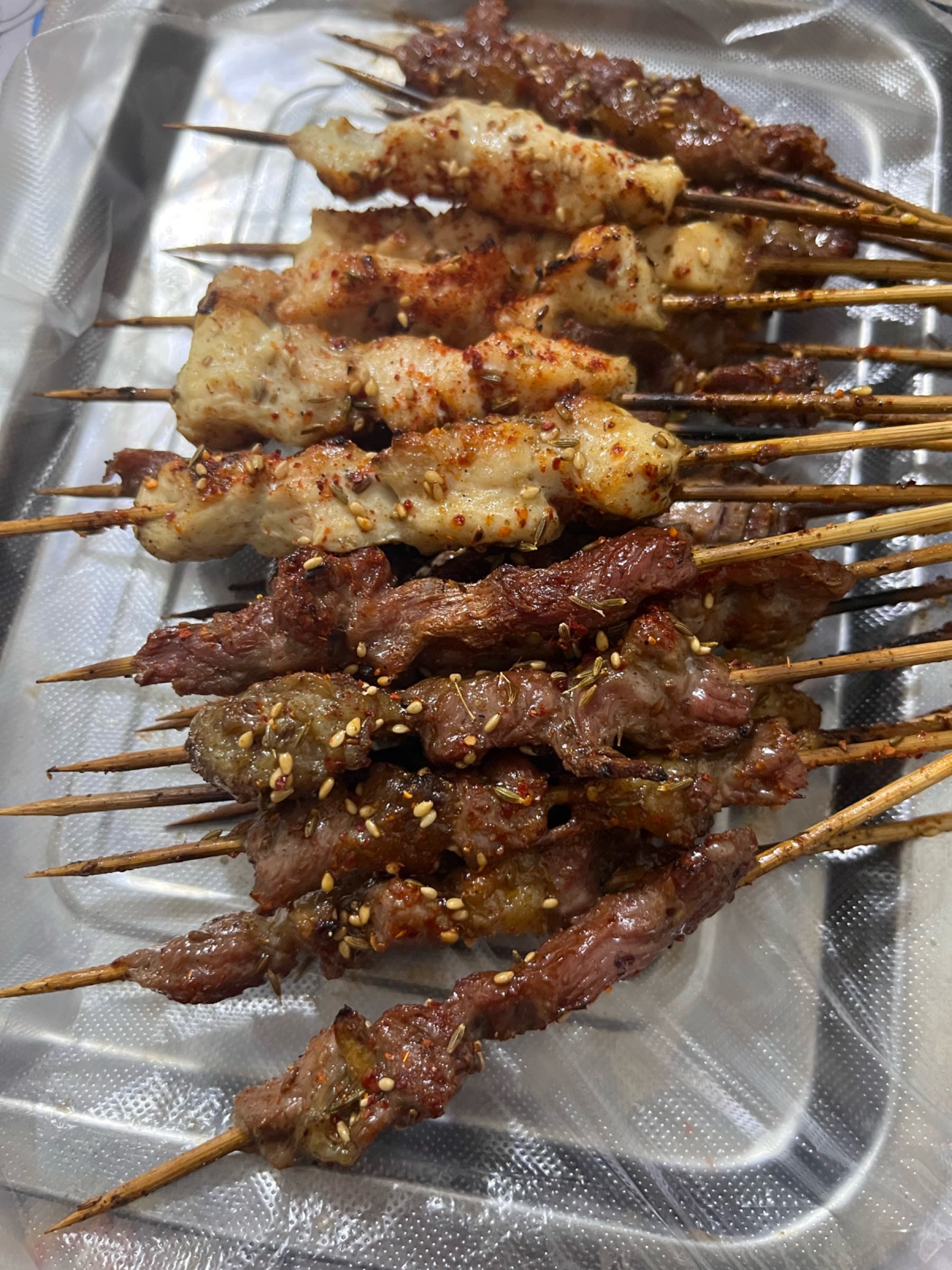 清真于家串店