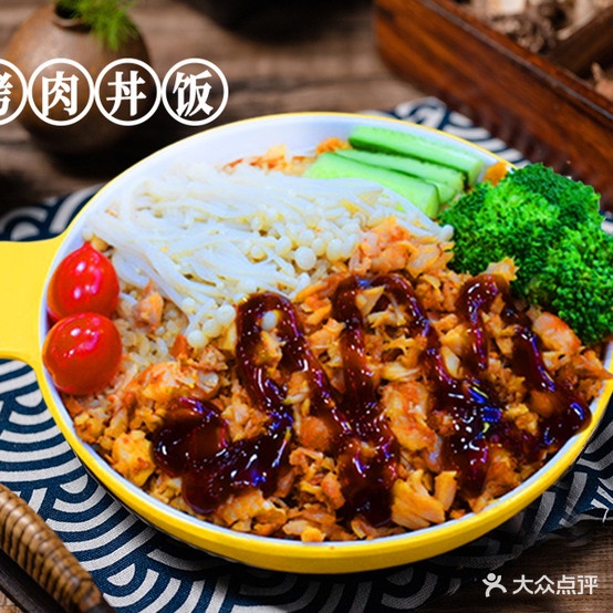 舒克先生烤肉饭牛排饭(第8档口景泰美食城店)