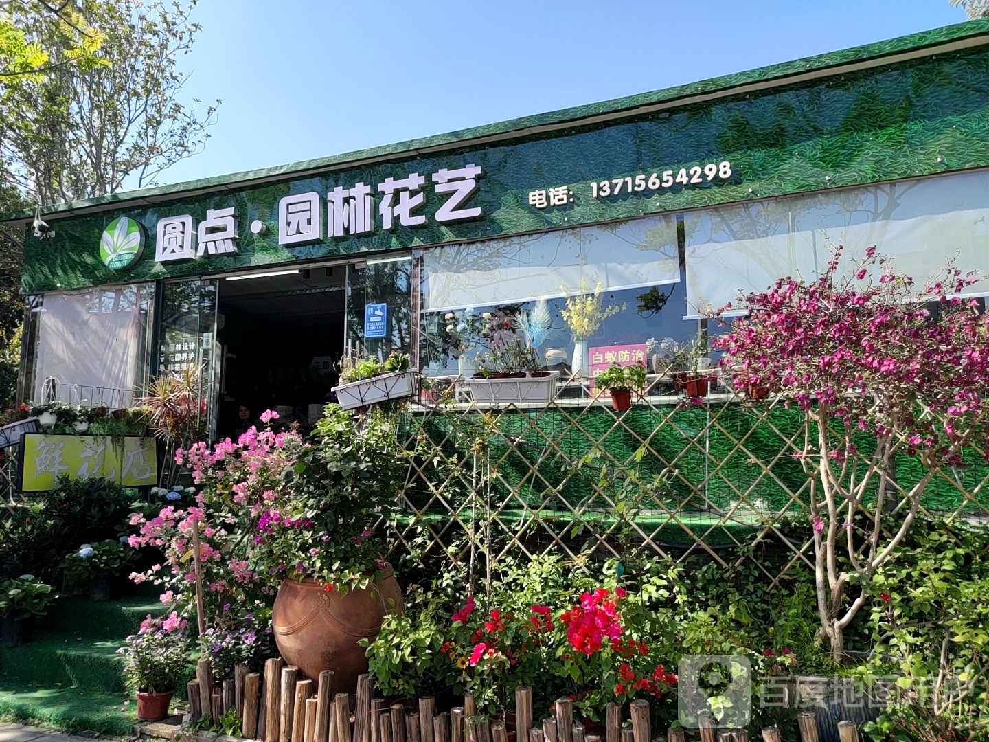 圆点园林花艺