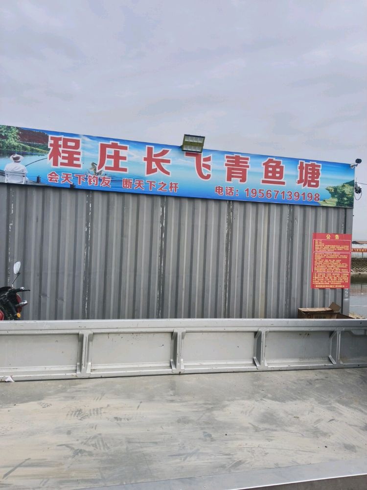 程庄长飞青鱼塘