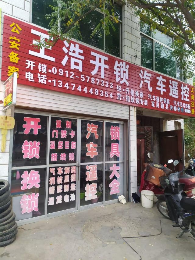 王浩开锁汽车遥控