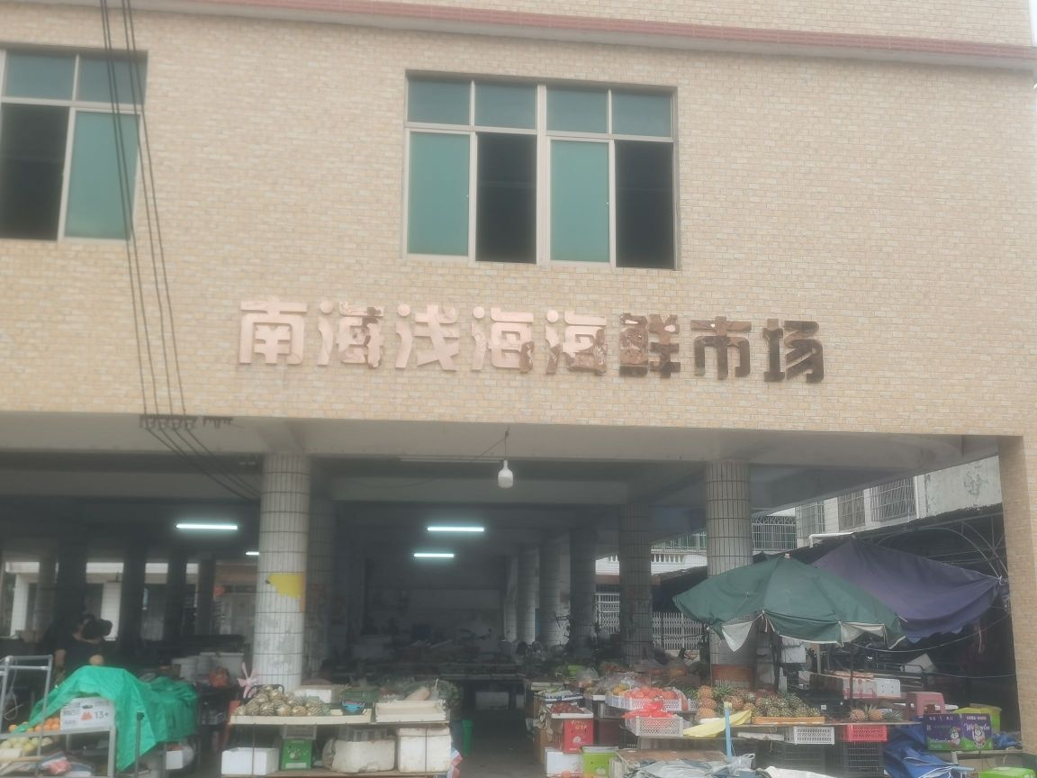 南海浅海海鲜市场
