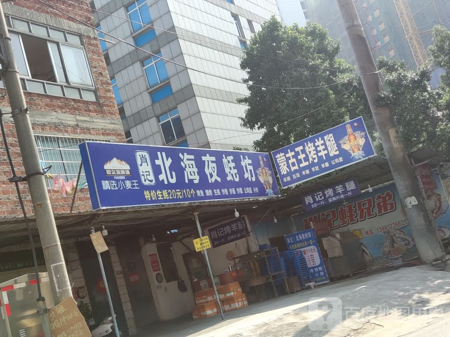 消季北海夜蚝坊