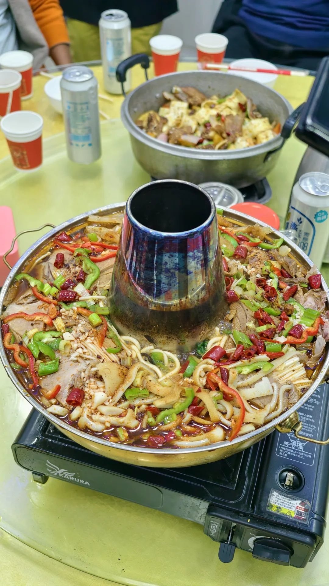 炕锅羊肉土火锅面片大王