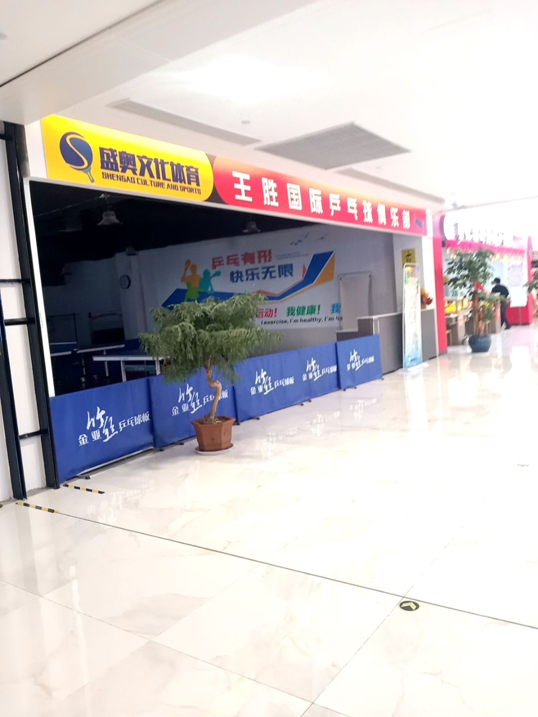 王胜国际乒乓球俱乐部(威海居然悦购Mall店)