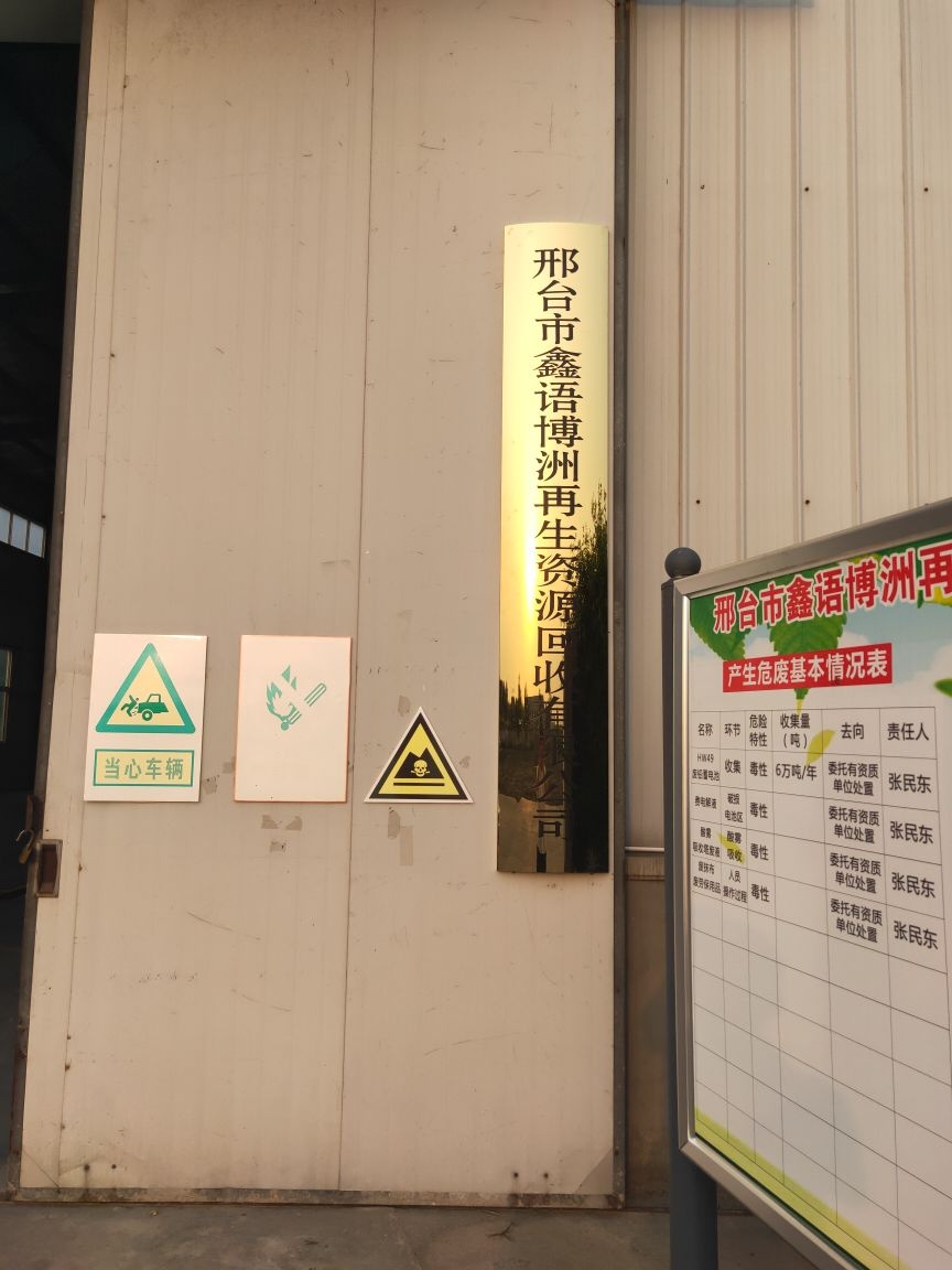 邢台市鑫语博洲再生资源回收有限公司