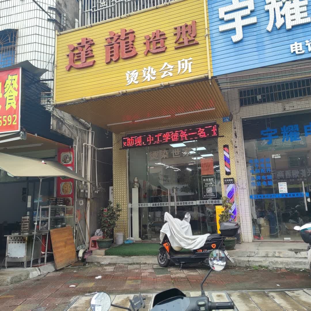 达龙造型