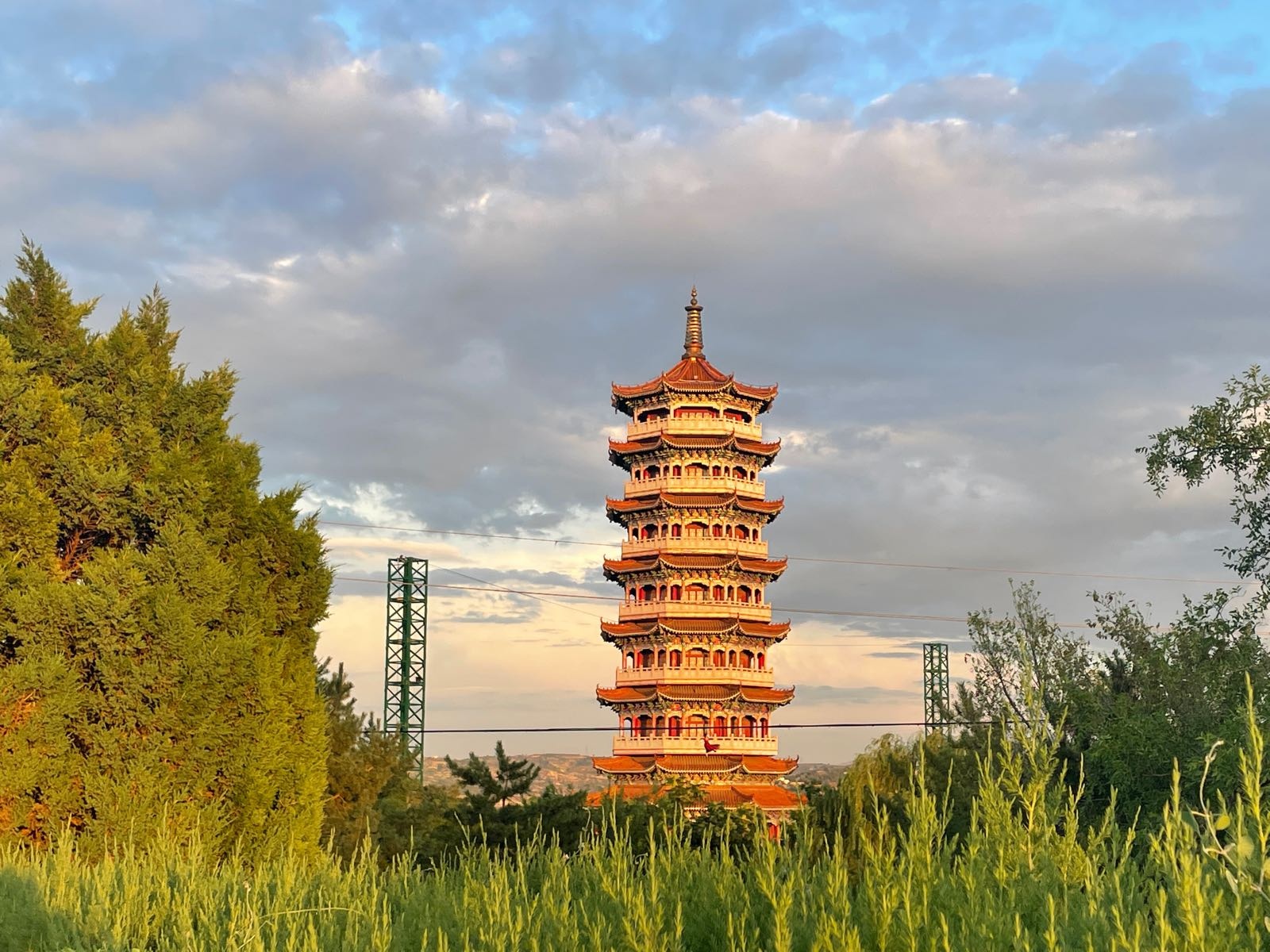 神龙山森林公园中心广场