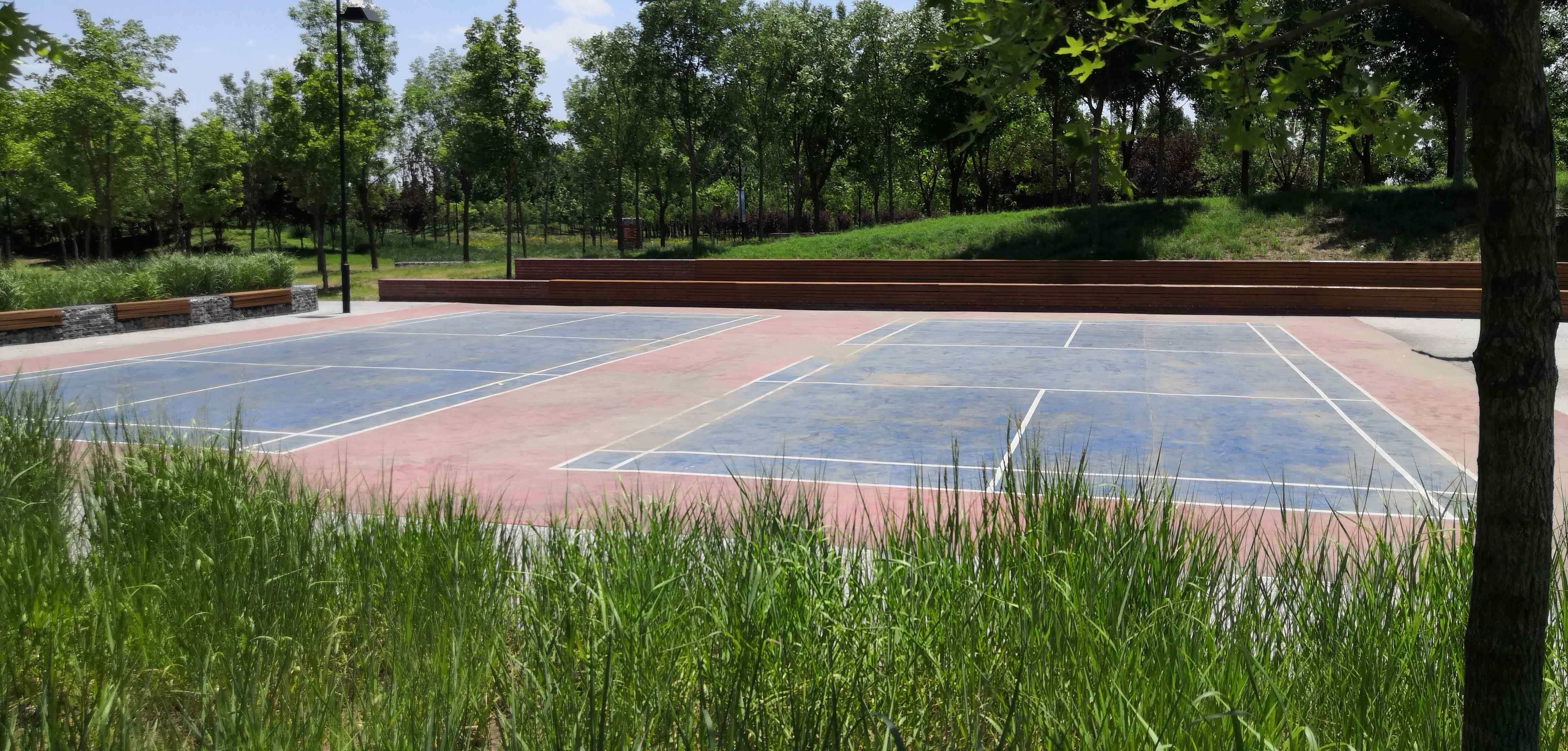 汝水湾景区-羽毛球场