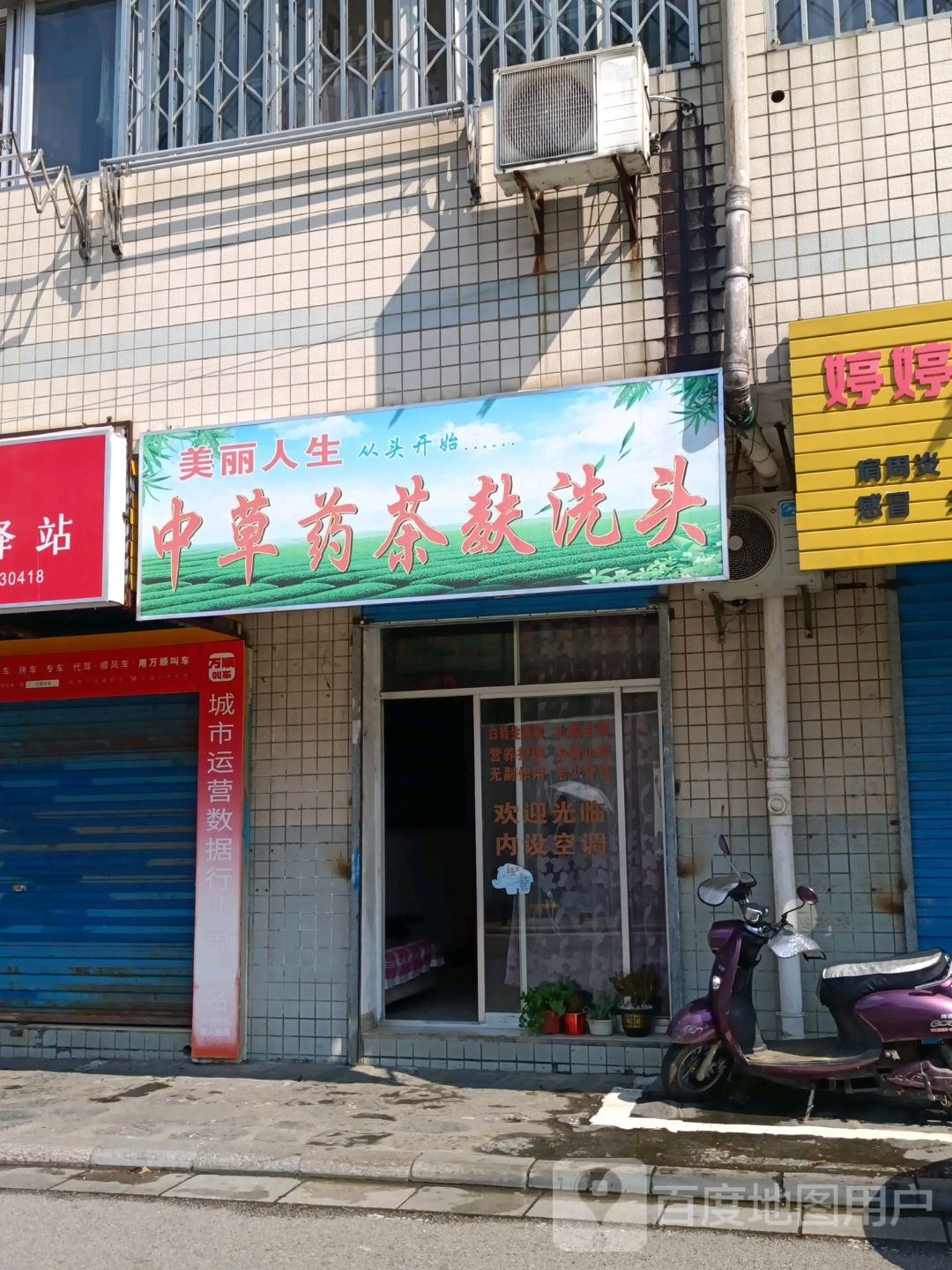 美丽人生中草药茶麸洗头
