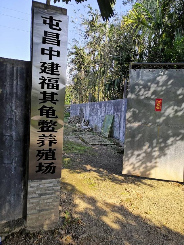 屯昌县坡心镇中建农场十队福其龟鳖养殖场