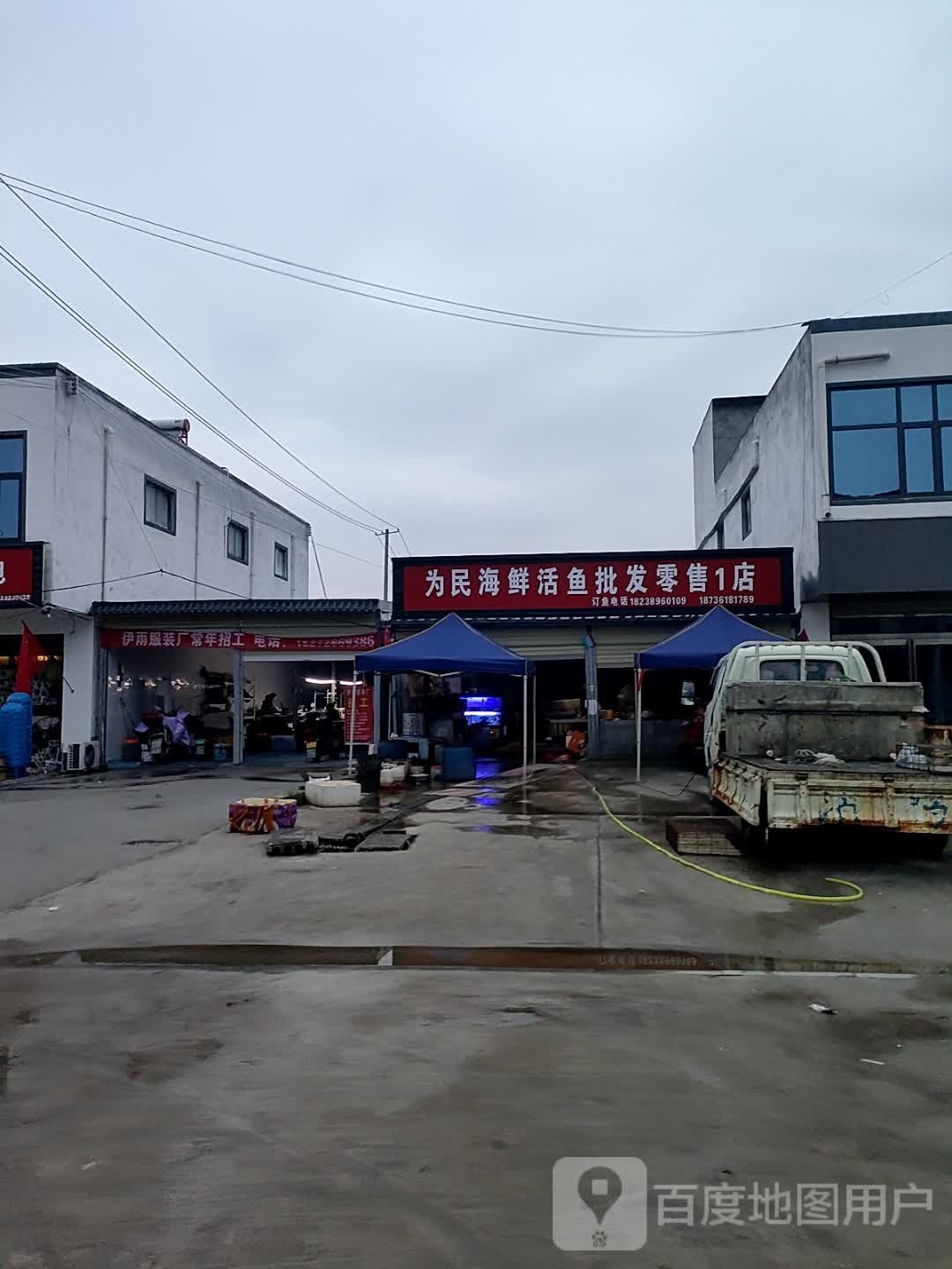 为民海鲜活鱼批发零售1店