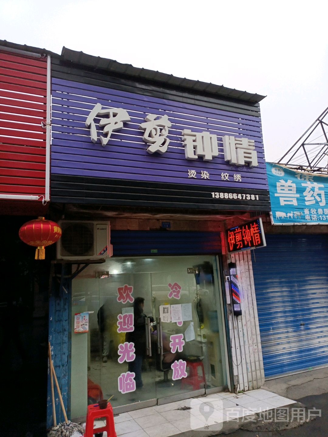 伊剪钟情烫染纹绣