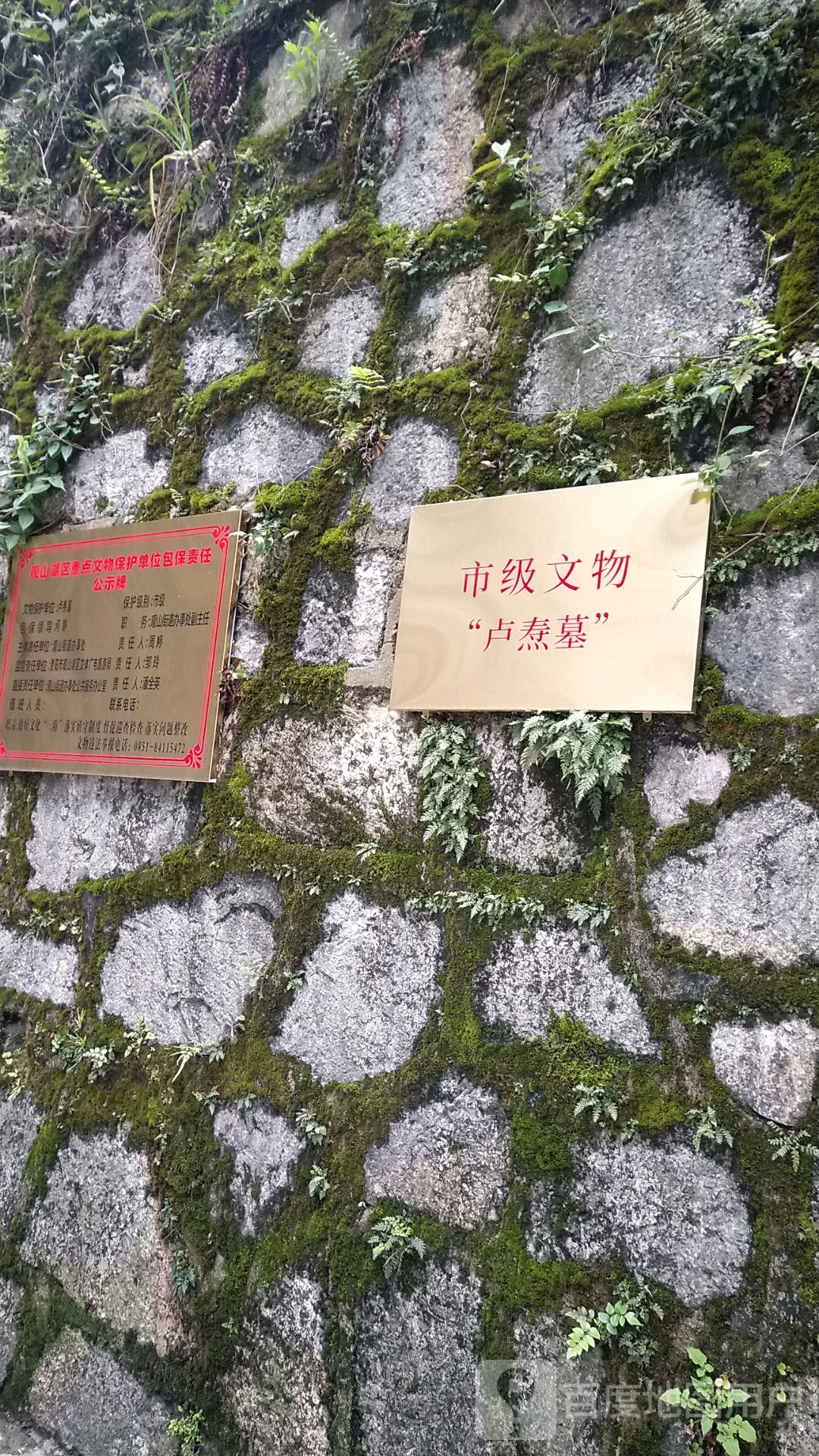 市级巿文物卢焘墓