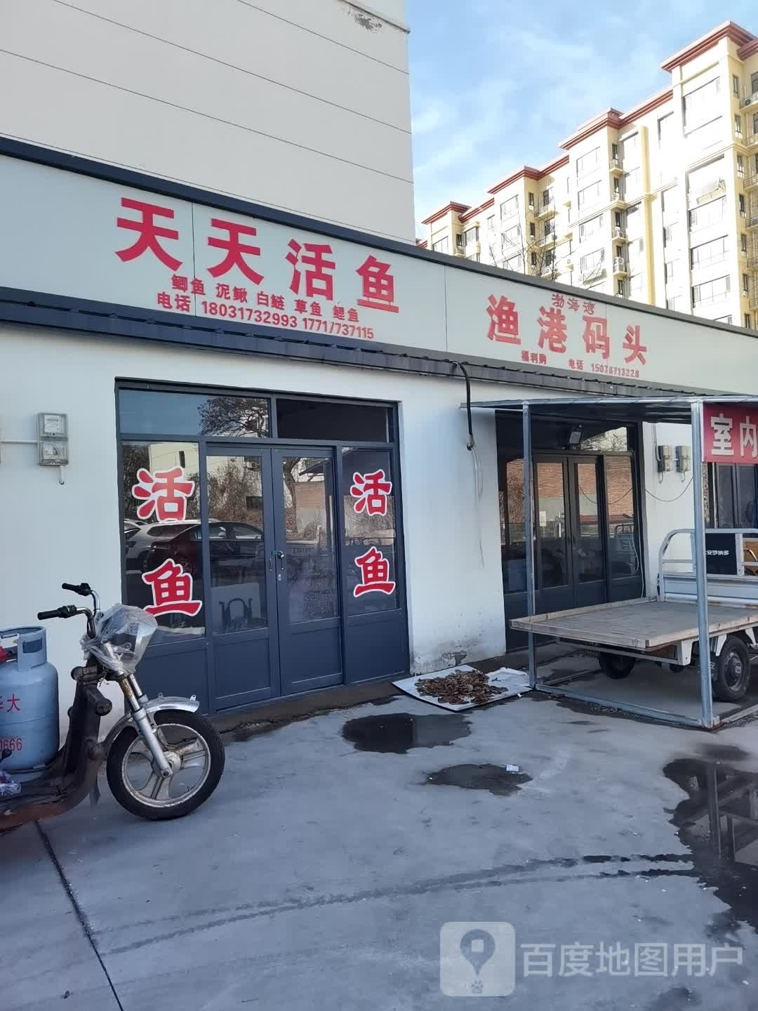 渤海湾渔港码头