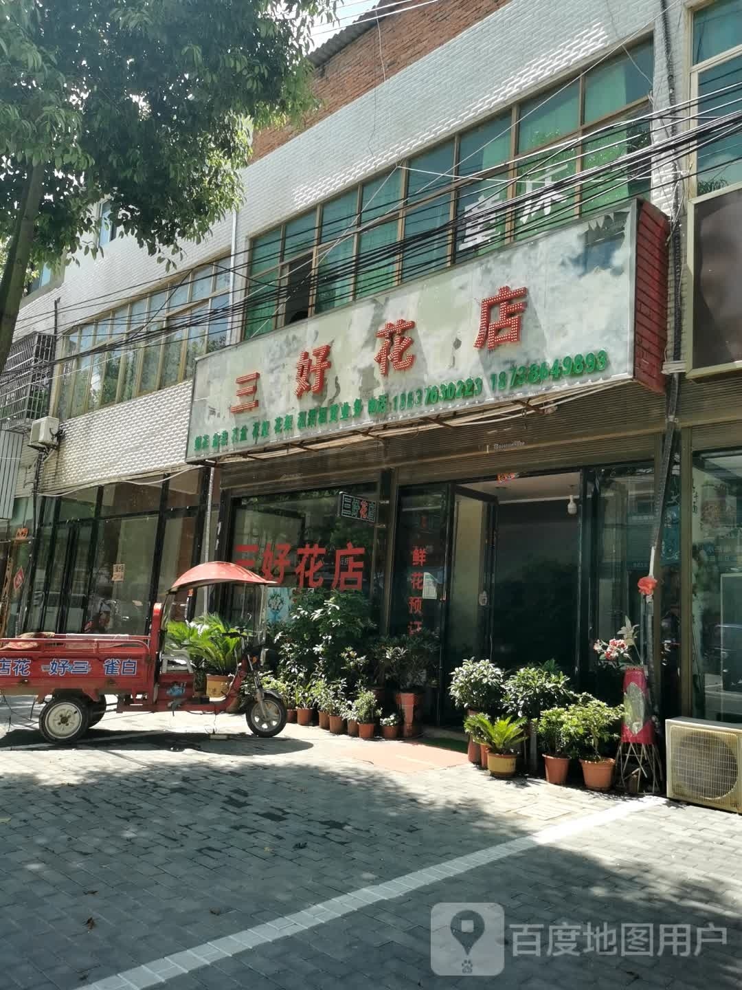 光山县白雀园镇三好花店