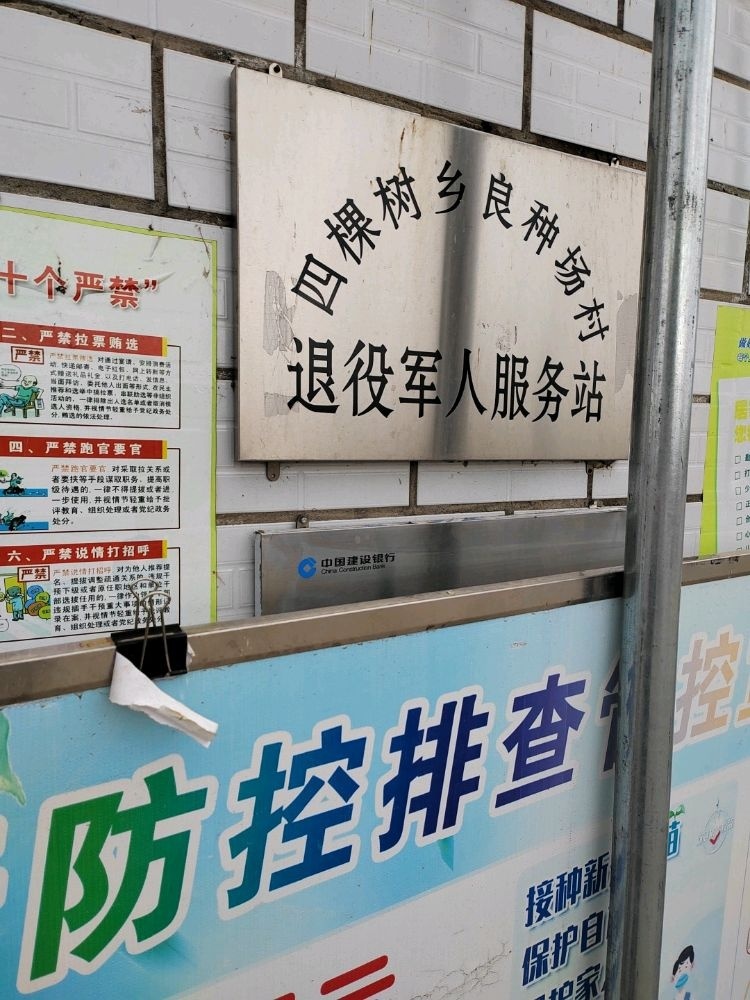 吉林省白城市大安市四棵树乡良种场村退役军人服务站
