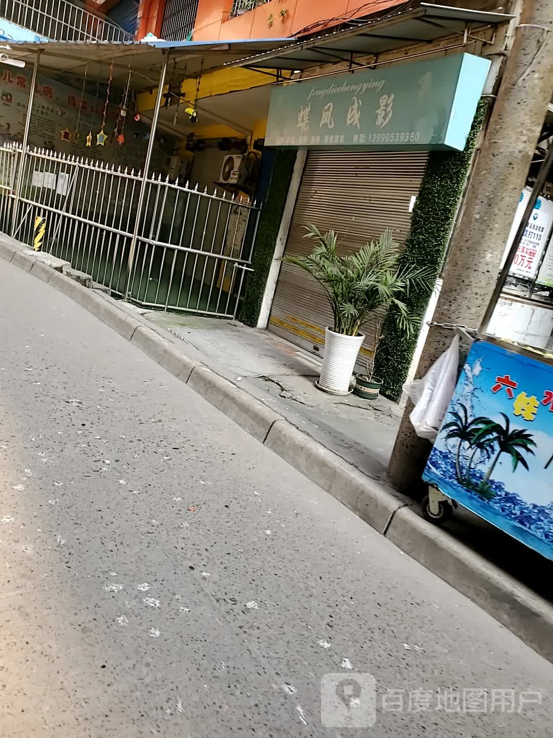 蝶凤成影