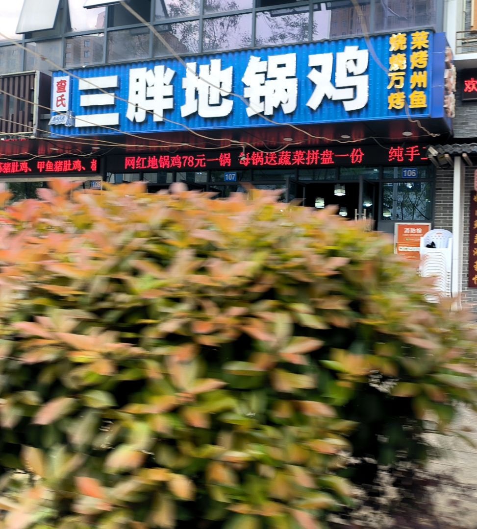 查氏三胖地锅鸡