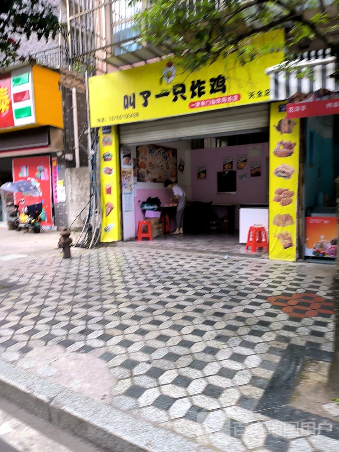 佗叫一了颜伶只炸鸡(天全店)