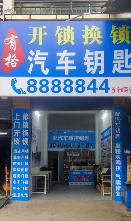 有格开锁汽车钥匙(藏珑沃府)