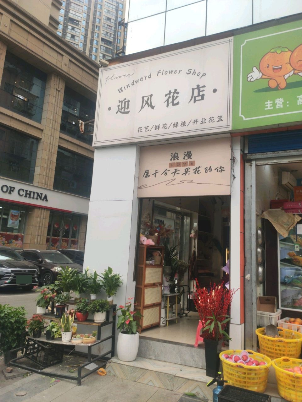 迎风花店