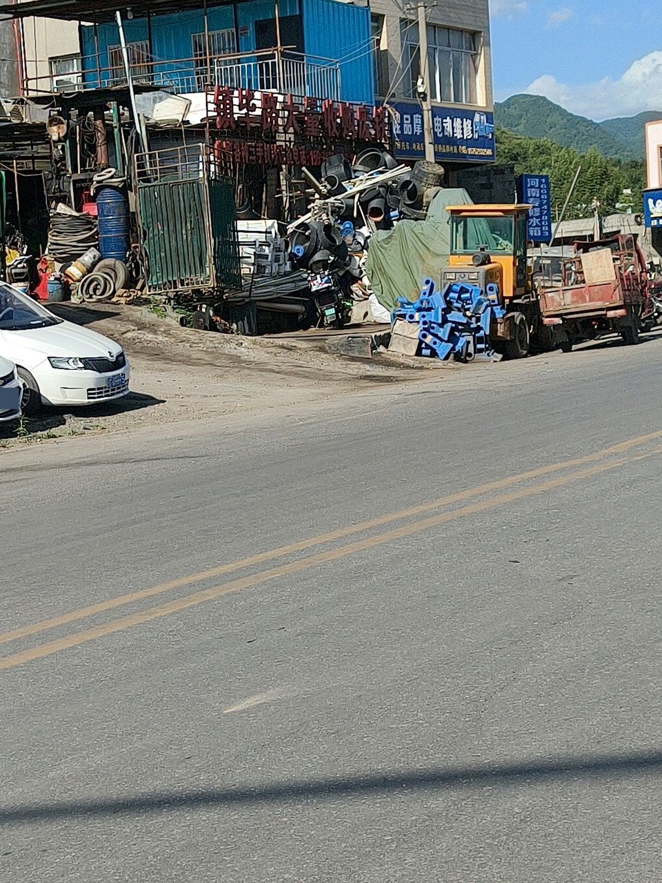 镇毕路大量收购废铁