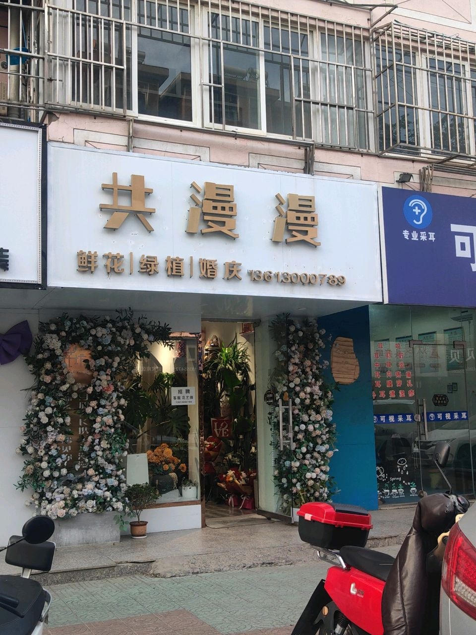 共漫漫花坊(鲜花绿植腊肉店)
