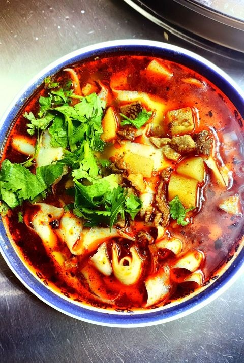 清真削面陇上一绝