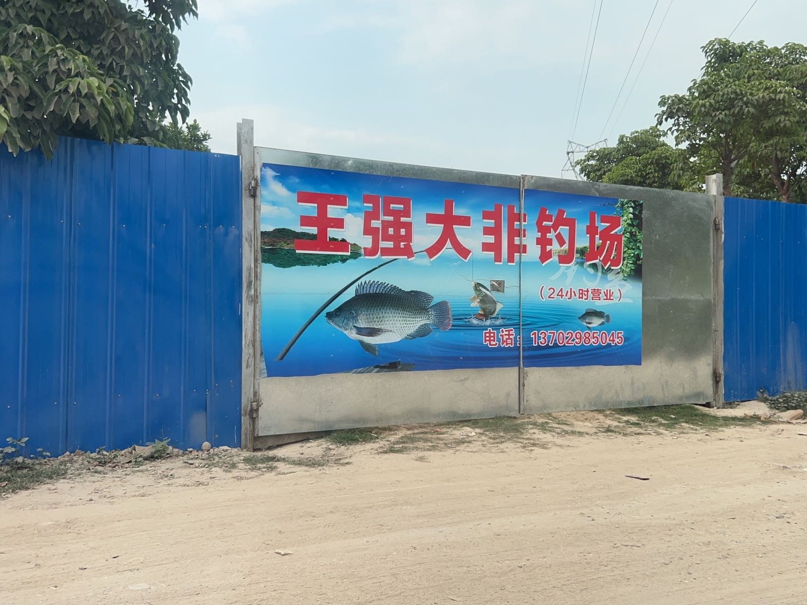 王强大非钓场