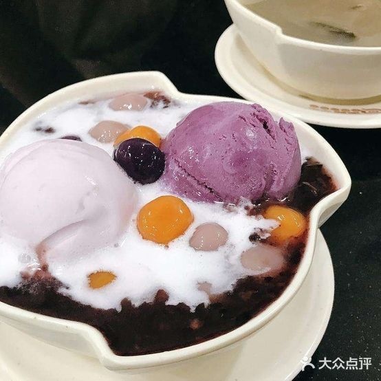 椰奶清补凉小吃