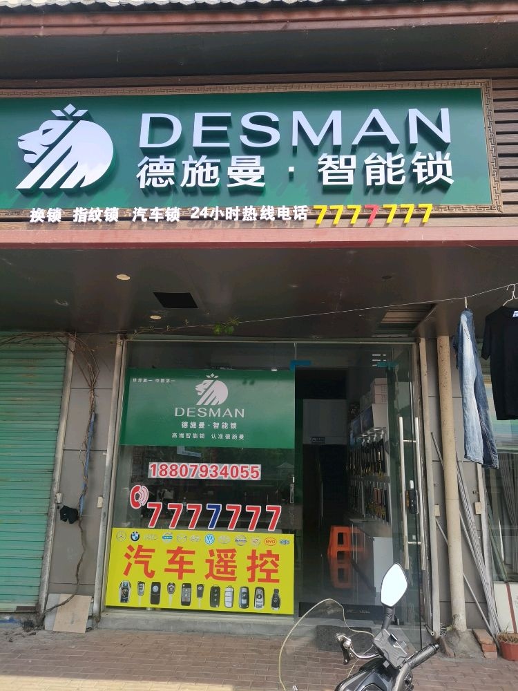 德施曼智能锁开锁换锁(洎水东路店)