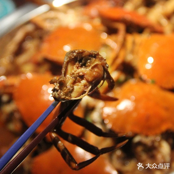 椒麻哥肉蟹煲(师院东门店)