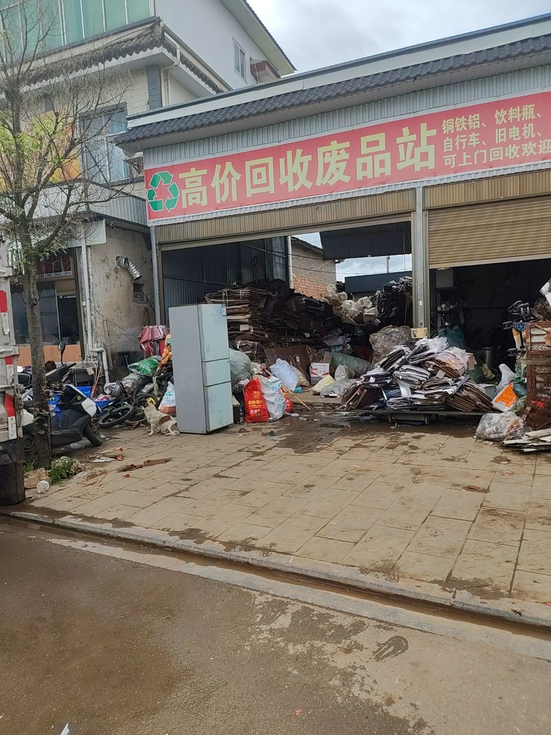 高价回收废品站