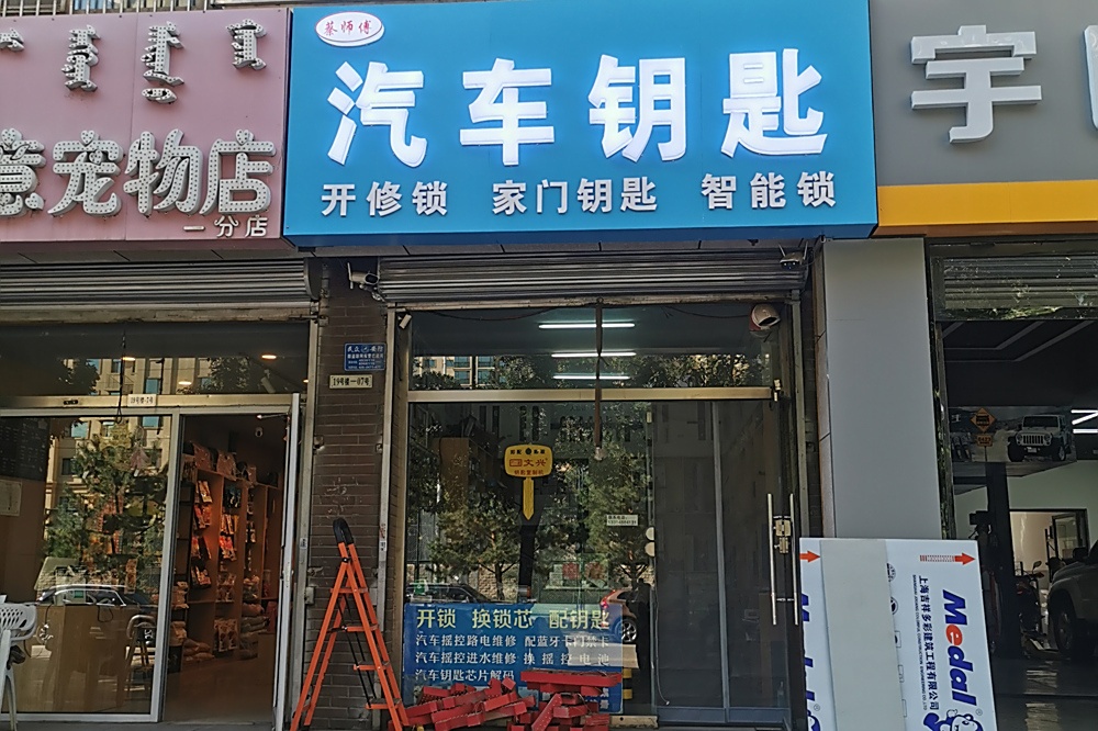 蔡海明汽车钥匙开锁(新西蓝小区店)