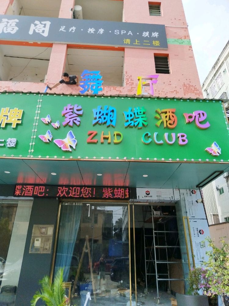 紫蝴蝶酒吧