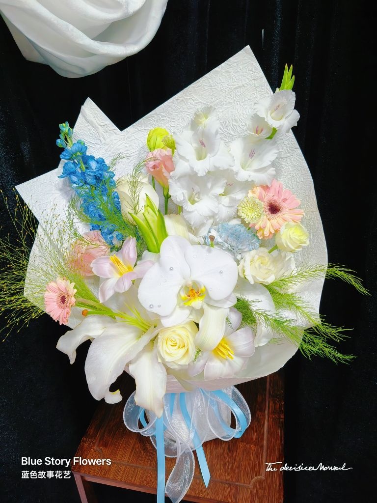 蓝色故事花艺馆