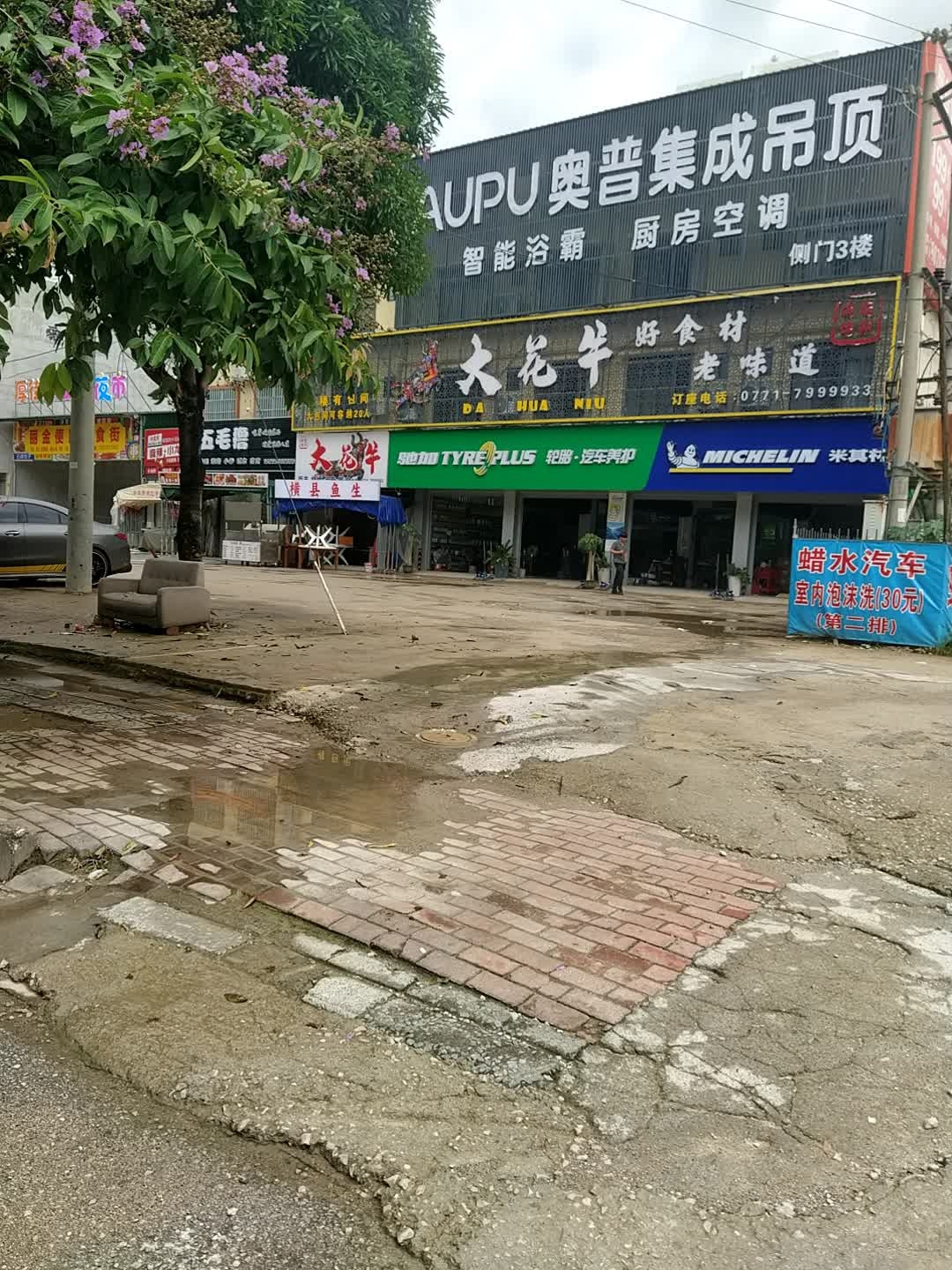 大花牛街边烧烤