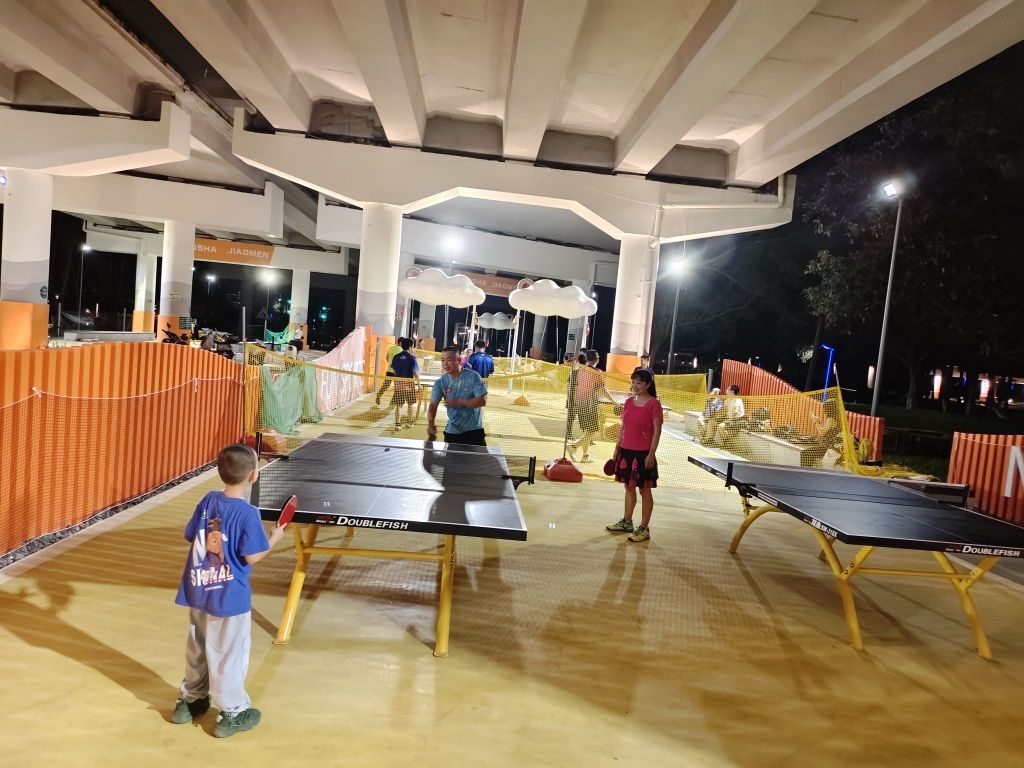 南沙蕉门公园-兵乓球场