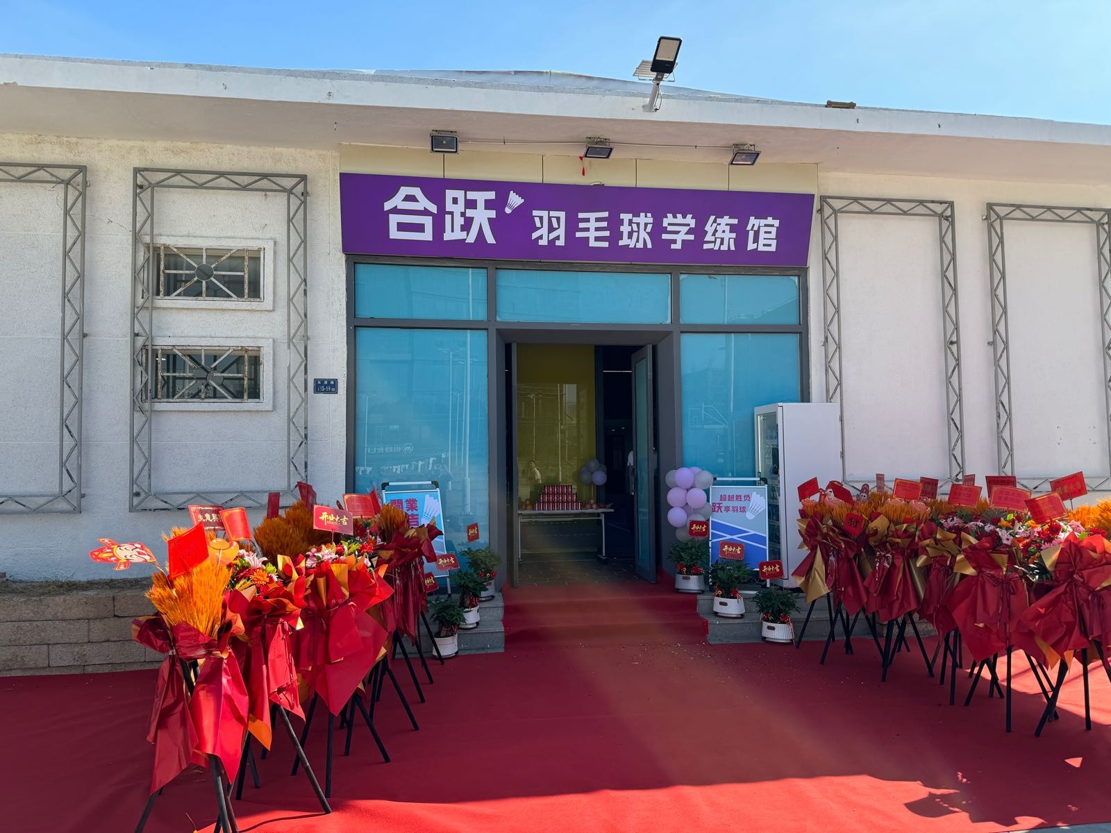 合跃羽毛球学练馆