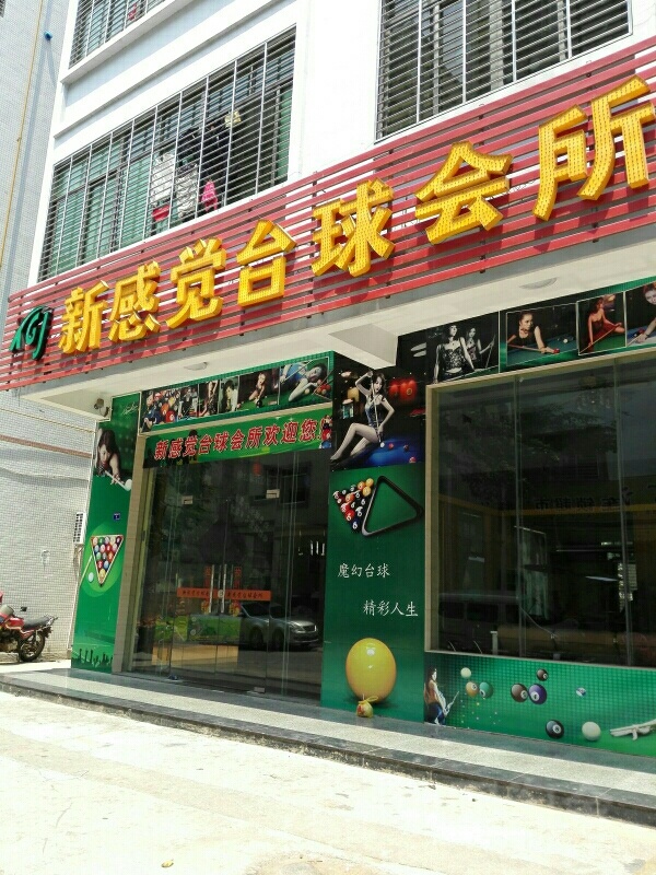 新感觉台球会所